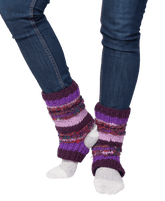 Swool Stripe Ankle Warmers - Ark Fair Trade
